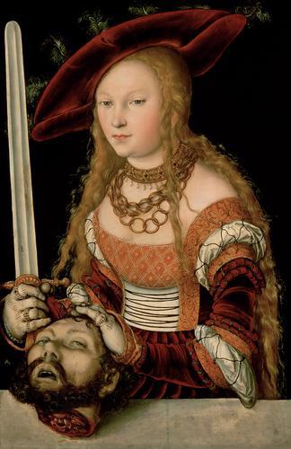 Lucas Cranach Judith with the head of Holofernes oil painting picture